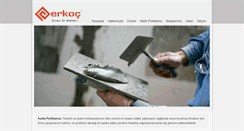 Desktop Screenshot of erkoctools.com
