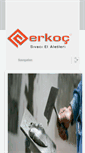 Mobile Screenshot of erkoctools.com